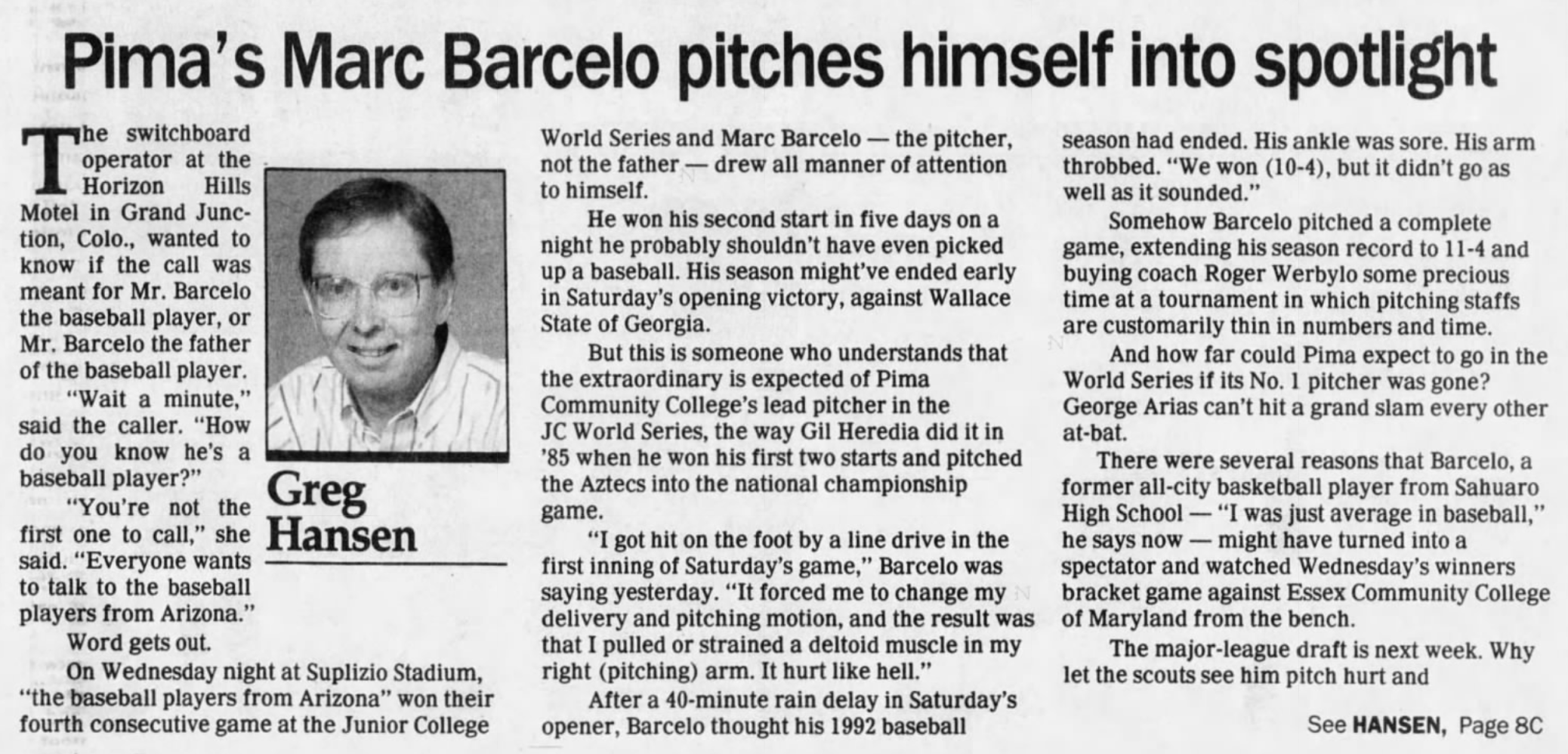 Marc Barcelo story